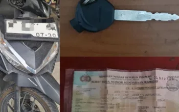 Tak Sampai 8 Jam, URC Polresta Banyumas Ungkap Pencurian Motor di Purwokerto Selatan