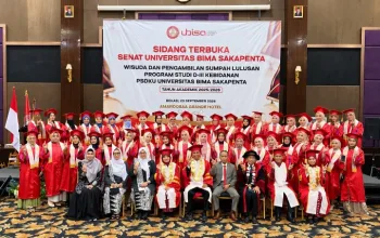42 Lulusan Kebidanan Universitas Bima Sakapenta Resmi Dilantik Ketua IBI Jabar
