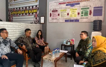 Kunjungan Tim Wasmat PN, Pastikan Pembinaan WBP di Lapas Slawi Berjalan Baik