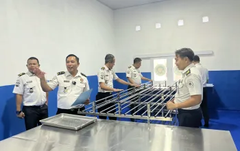 Jelang Beroperasi, Lapas Slawi Cek Kesiapan Dapur SPPG