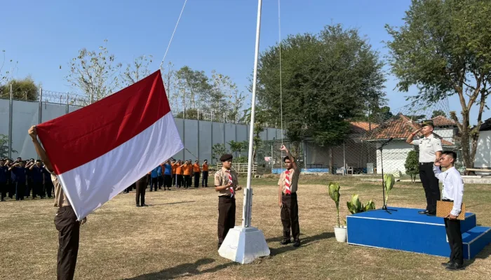 Bangun Karakter dan Disiplin, Lapas Slawi Libatkan Warga Binaan dalam Upacara Hari Kesadaran Nasional