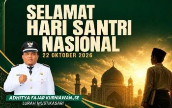 Lurah Mustikasari Kota Bekasi: Santri Adalah Pilar Moral dan Agent of Change Masa Depan