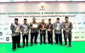 Bupati Banyumas Sadewo Tri Lastiono Raih Penghargaan BAZNAS Awards 2026