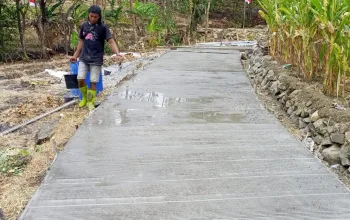 Bakti TNI AD untuk Rakyat: Jalan Gumelar Lor Rampung 100 Persen, Sawangan Capai 64 Persen